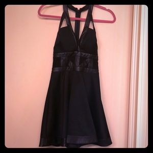 Bebe black mini dress